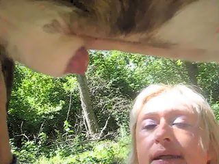 Granny bestiality