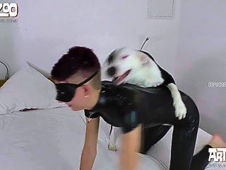 German teen dog sex